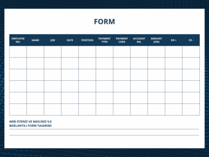 Web Sitenize İletişim Formu Entegrasyonu